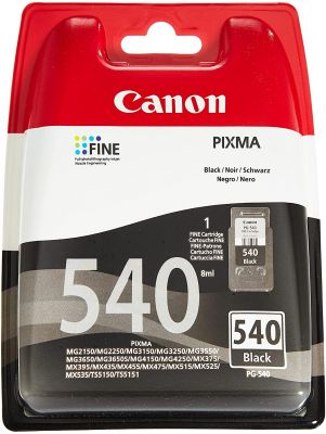 Canon PG-540 Druckertinte Schwarz - 8 ml für PIXMA Tintenstrahldrucker ORIGINAL