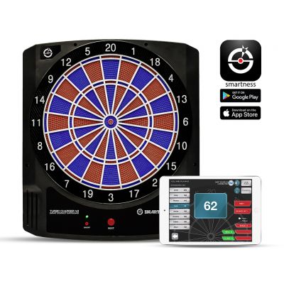 Elektronik Dartboard Turbo Charger 4.0 + Bluetooth Connect Tablet / Smartphone